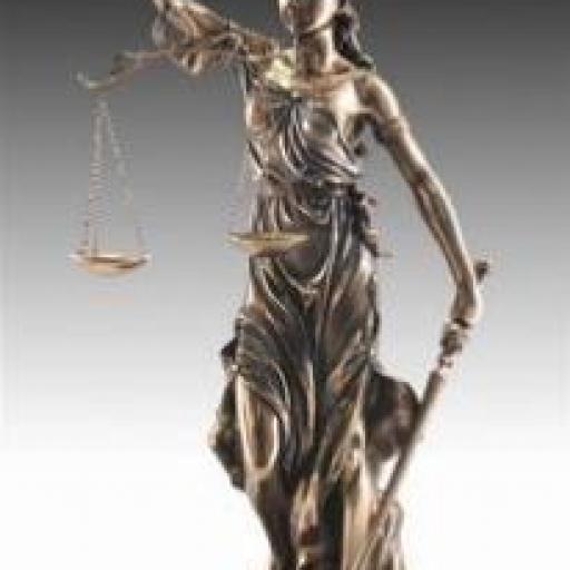 FIGURA RESINA DIOSA JUSTICIA 75cm!