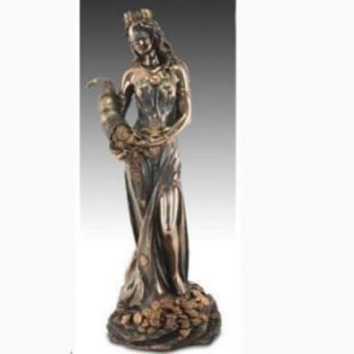 FIGURA RESINA DIOSA FORTUNA 70cm!