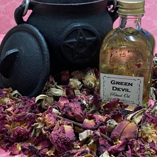 Green Devil hoodoo oil ritual wicca spell 50ml