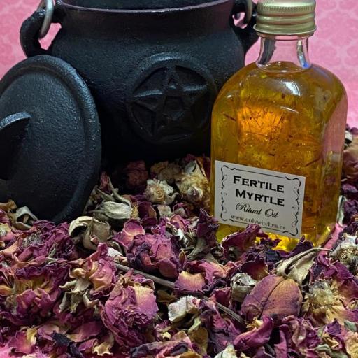 Fertile Myrtle hoodoo oil ritual wicca spell 50ml