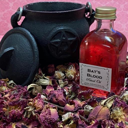Bat's Blood hoodoo oil ritual wicca spell 50ml