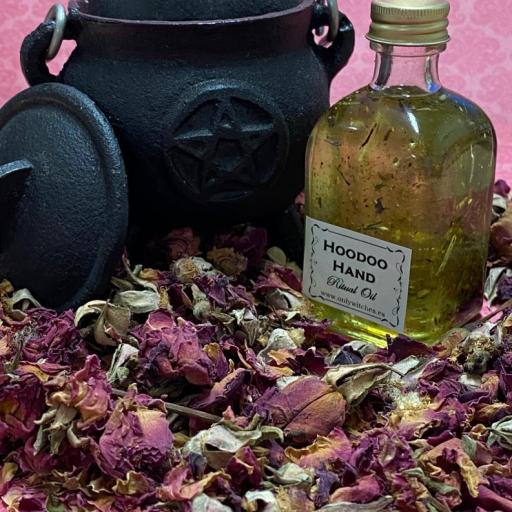 Hoodoo Hand oil ritual wicca spell 50ml