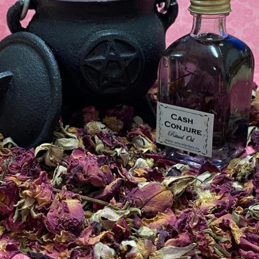 Cash Conjure hoodoo oil ritual wicca spell 50ml