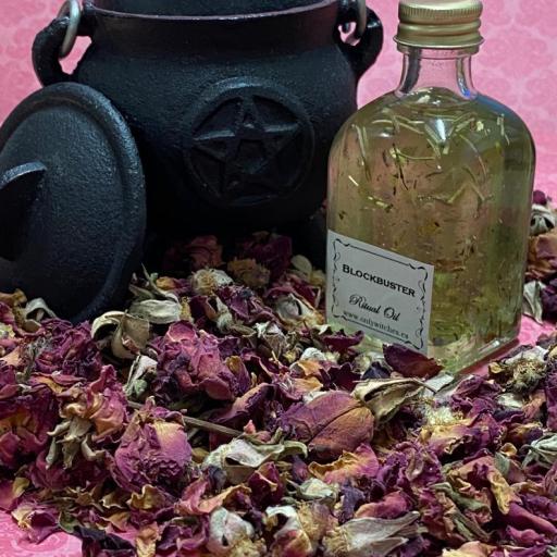 Blockbuster hoodoo oil ritual wicca spell 50ml