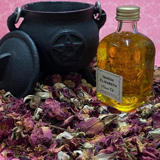 Queen Elizabeth  hoodoo oil ritual wicca spell 50ml