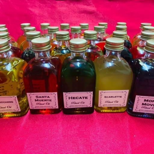 Lot for 26 assorted ritual oils 50 ml
