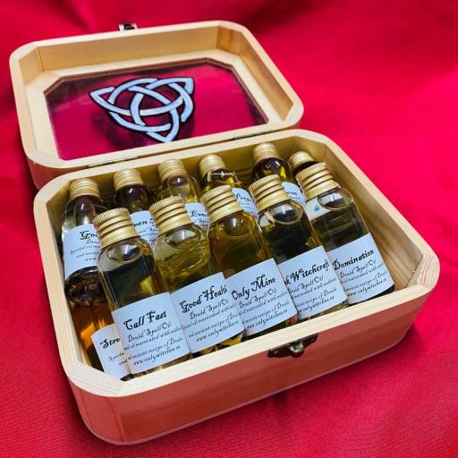 BOX DRUID SPELL OIL  - CAJA ACEITE HECHIZO DRUIDA [1]