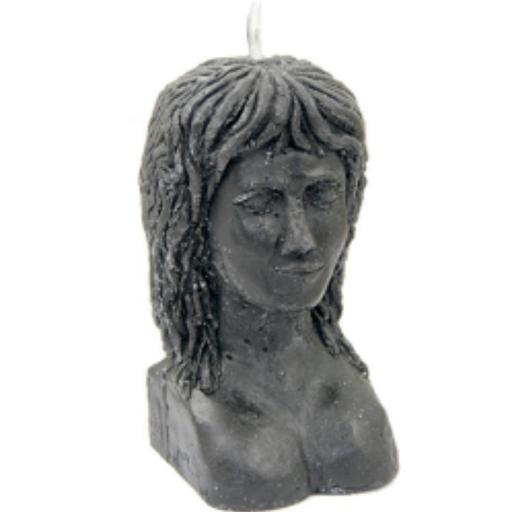 Candle Head Black Woman - Vela Cabeza mujer negro