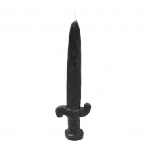 Candle blade Black - Vela espada negro