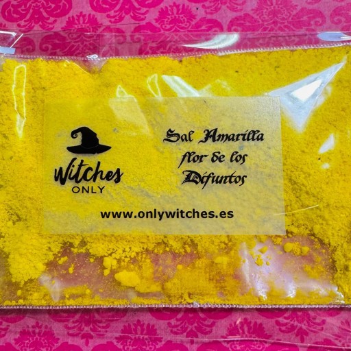Sal Amarilla Flor De Los Difuntos - Yellow Salt Flower Of The Dead