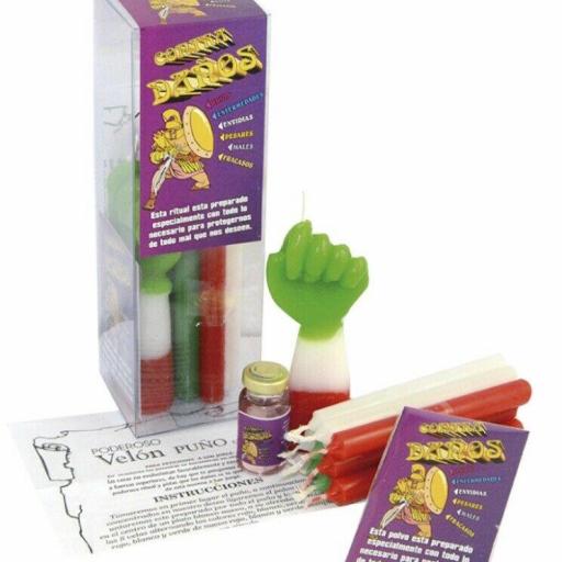 Kit Velon Ritual Puño Contra Daños 
