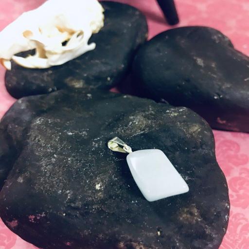 Colgante Mineral Aguamarina - aquamarine Mineral Pendant