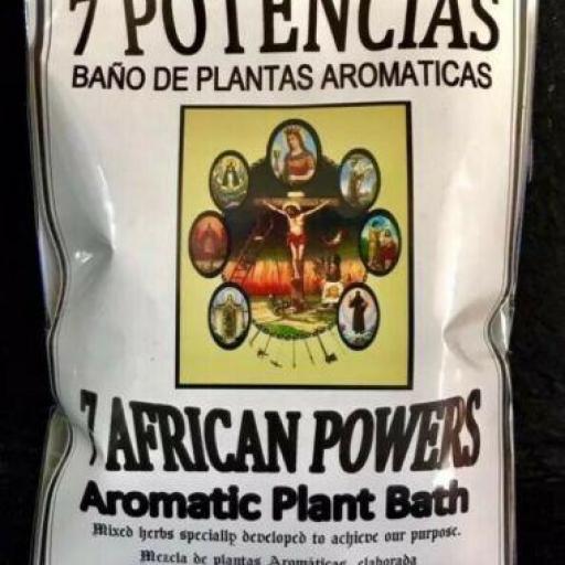 Baño de Plantas Aromaticas - 7 Potencias - 7 African Powers - Aromatic Bath