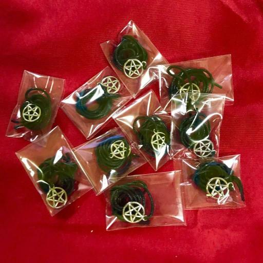  X 10 pendant  pentagram metal 