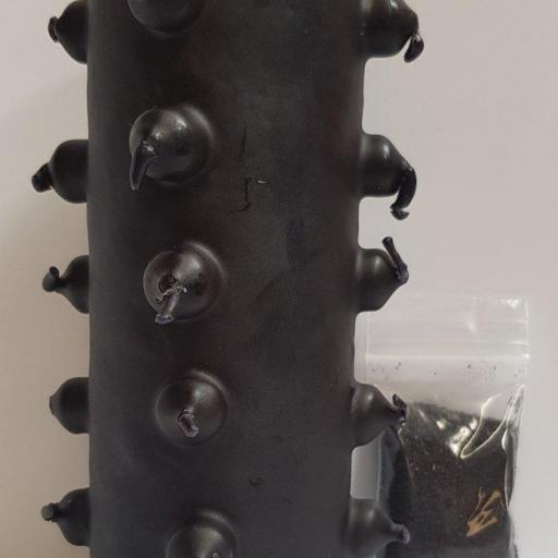 Candle 21 Wicks 14 cm Tomb Works Black - VELON 21 MECHAS NEGRO