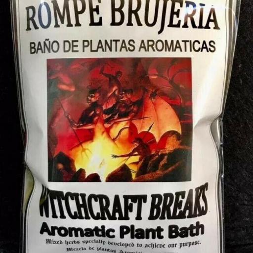 Baño de Plantas Aromaticas - Rompe Brujerias - Witchcrafts Break - Aromatic Bath
