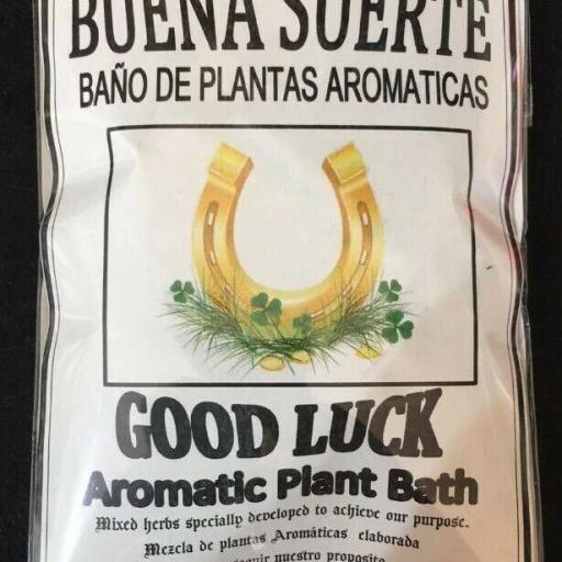 Baño de Plantas Aromaticas - Buena Suerte - Good Luck - Aromatic Bath