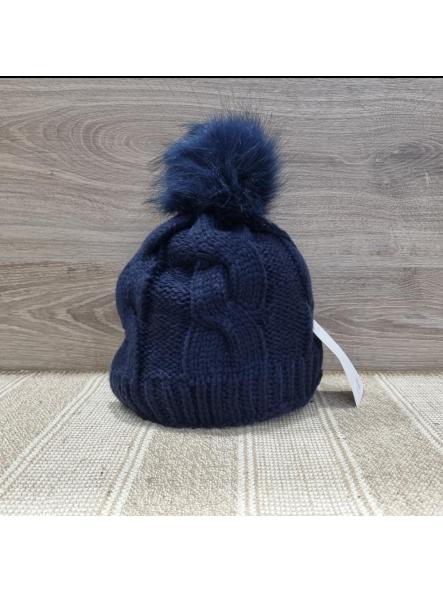 Gorro lana ochos marino