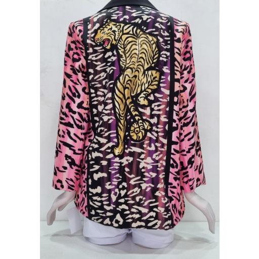 Blazer estampado animal leopardo colores [2]