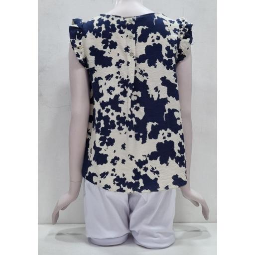 Blusa estampada vaca marino [0]