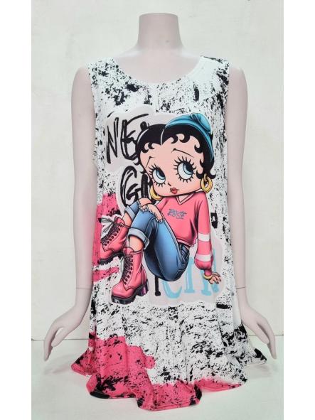 Vestido sin mangas betty boop