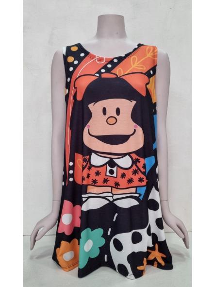 Vestido sin mangas mafalda