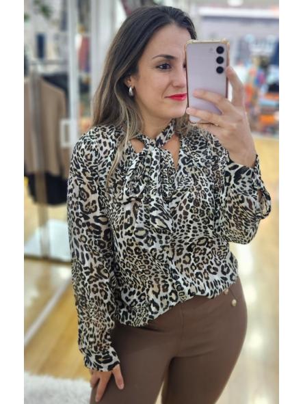 Blusa animal print leopardo [1]