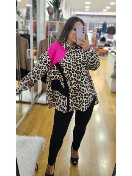 Camisa tulipan animal print [1]