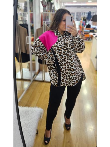 Camisa tulipan animal print [2]