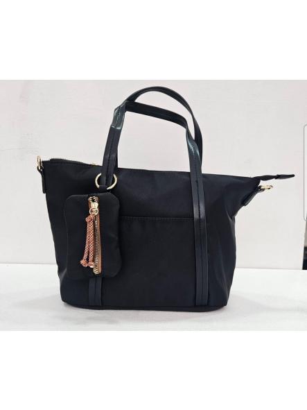 Bolso nylon tote negro