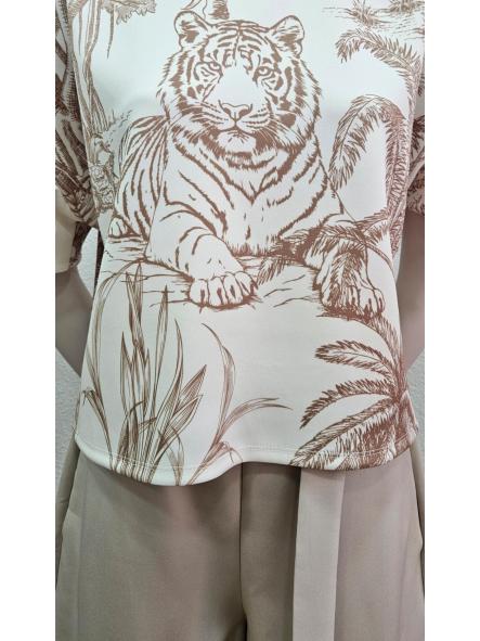 Conjunto dos piezas animales beige [1]