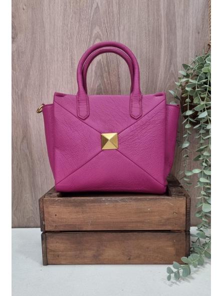 Bolso tote bag lila  magenta