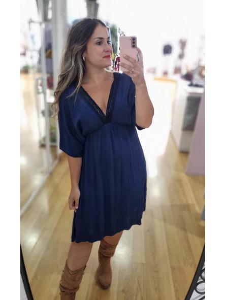 Vestido boho marino