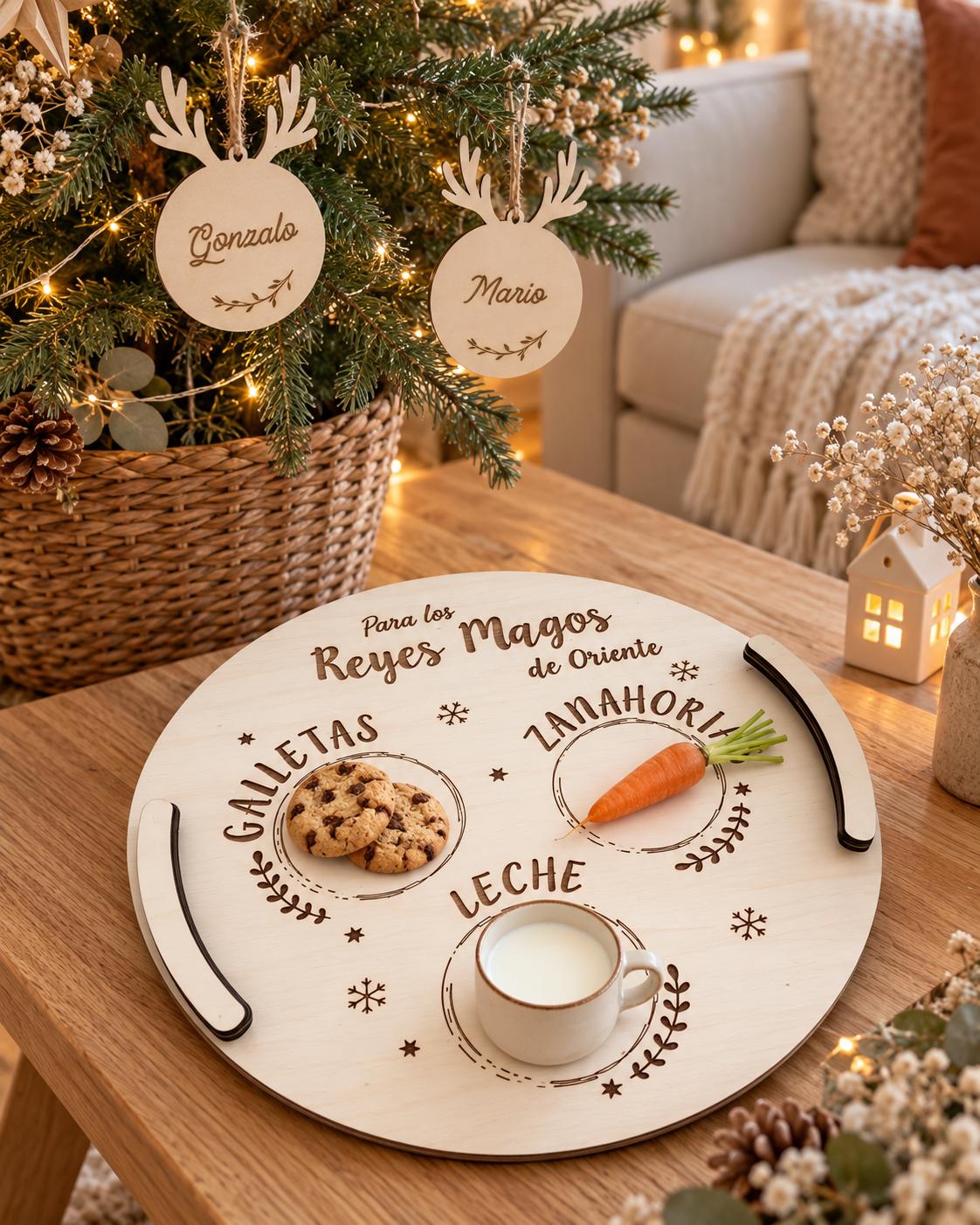 Bandeja para Reyes Magos / Papá Noël