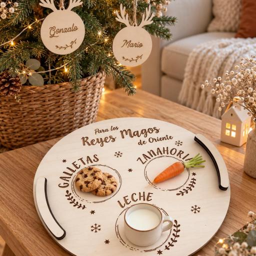 Bandeja para Reyes Magos / Papá Noël