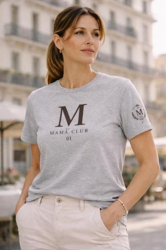 Camiseta para mamá con estampado M Mamá Club 01 [1]