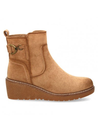 botin de mujer kaki tendencia [3]
