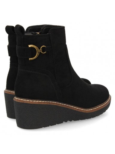 Botines negros de ante estilo street [1]