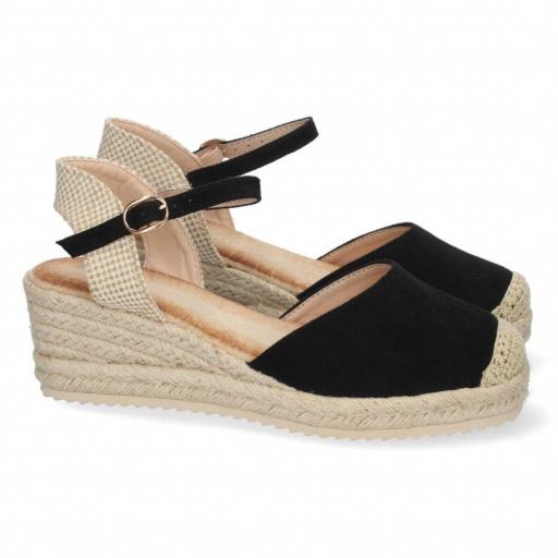 sandalias plataforma baja mujer