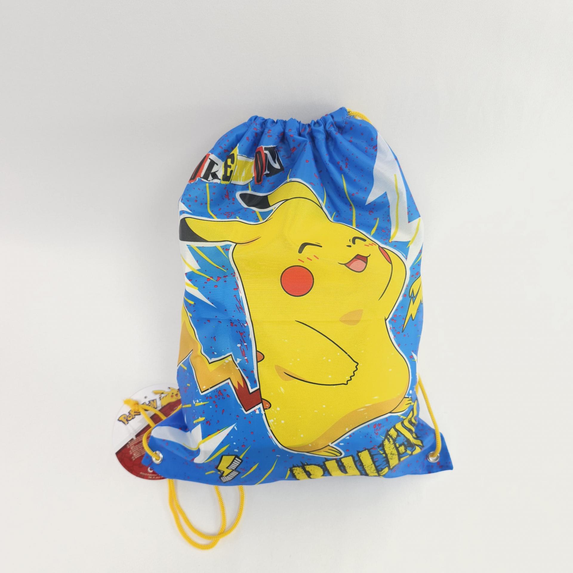 saco pokemon pikachu barato