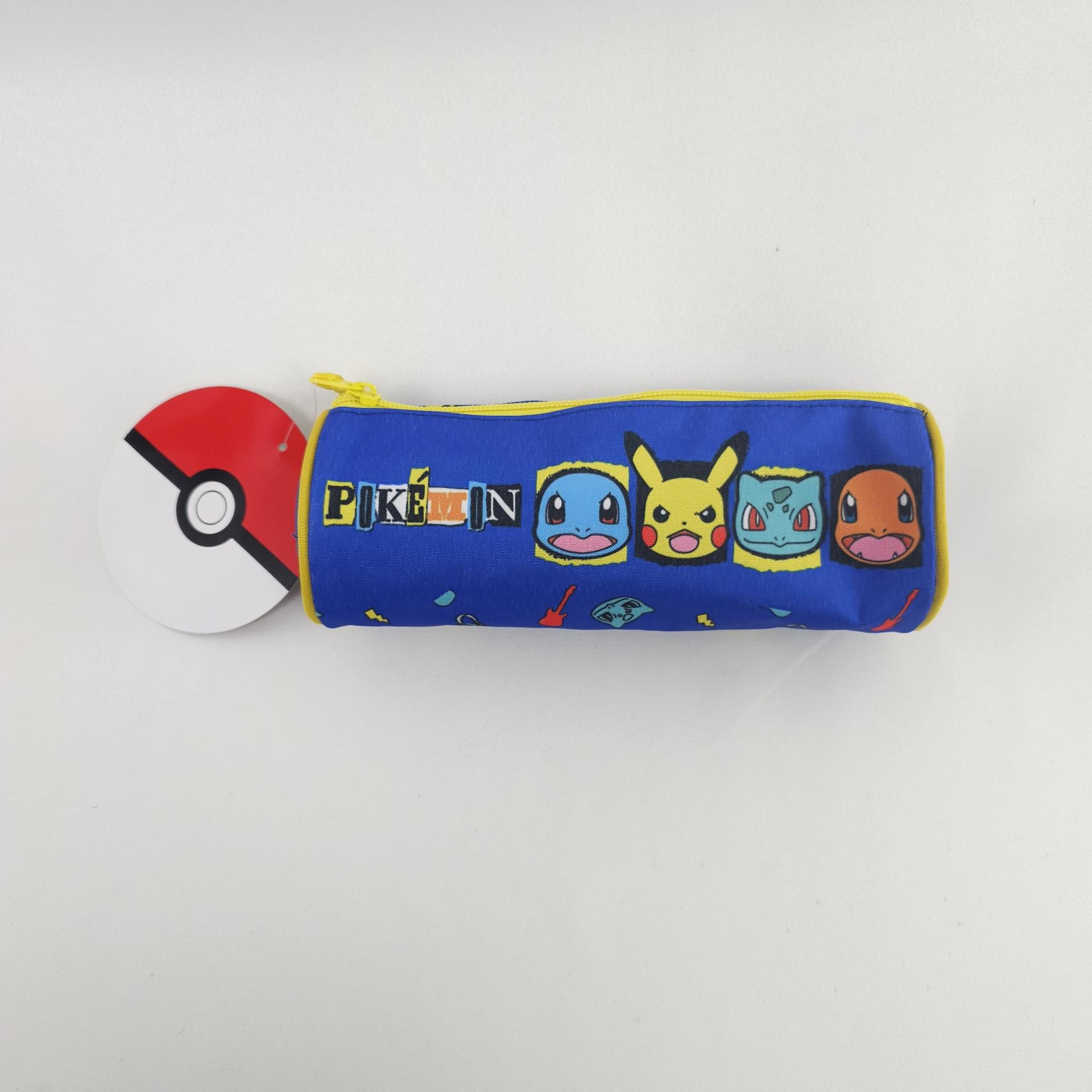 estuche portatodo pokemon pikachu