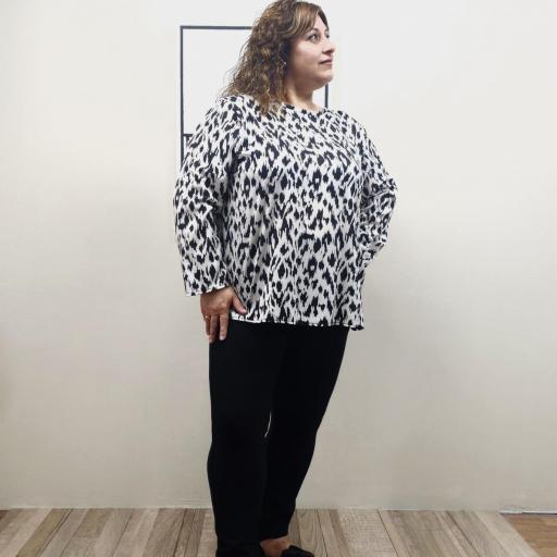 camisa mujer leopardo stradivarius [1]