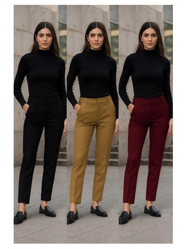 pantalon elegante de vestir mujer