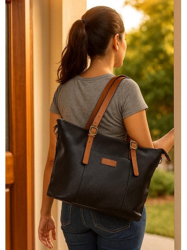 bolso shopper practico para el dia a dia