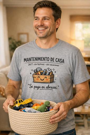 camiseta mantenimiento de casa papa regalo divertido dia del padre