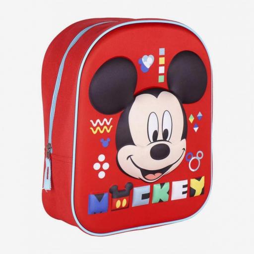 mochila 3D mickey mouse