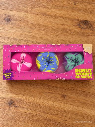 Pack 3 calcetines donuts talla 36-41 [1]
