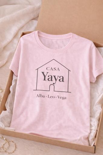 Regalo original para abuela con camiseta Casa Yaya [2]