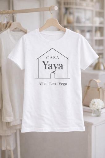Camiseta Casa Yaya personalizada con nombres de los nietos [0]