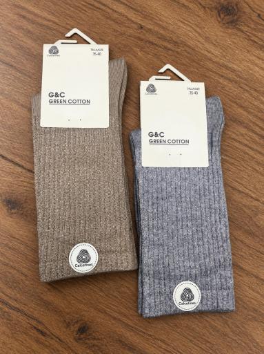 Calcetines de algodón para mujer con brillo talla 35-40 [2]